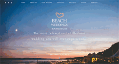 Desktop Screenshot of beachweddingsbournemouth.co.uk
